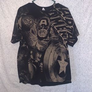 Captain America front side AOP